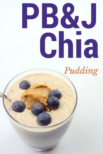 PB&J Chia Seed Pudding Recipe