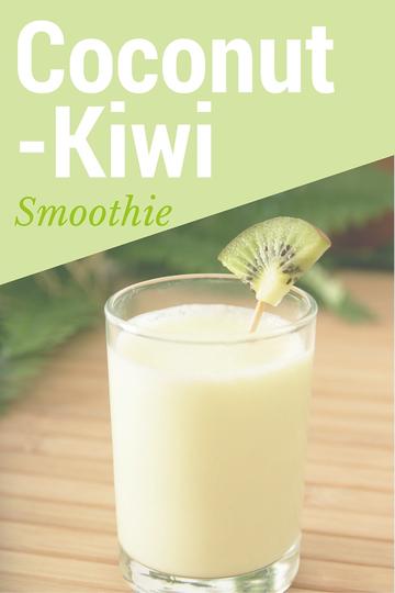 Coconut Kiwi Smoothie