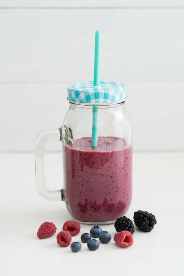 Triple Berry Protein Smoothie