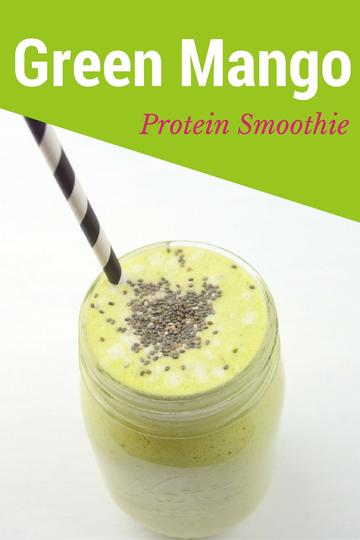 Green Mango Protein Smoothie