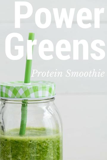 Power Greens Protein Smoothie