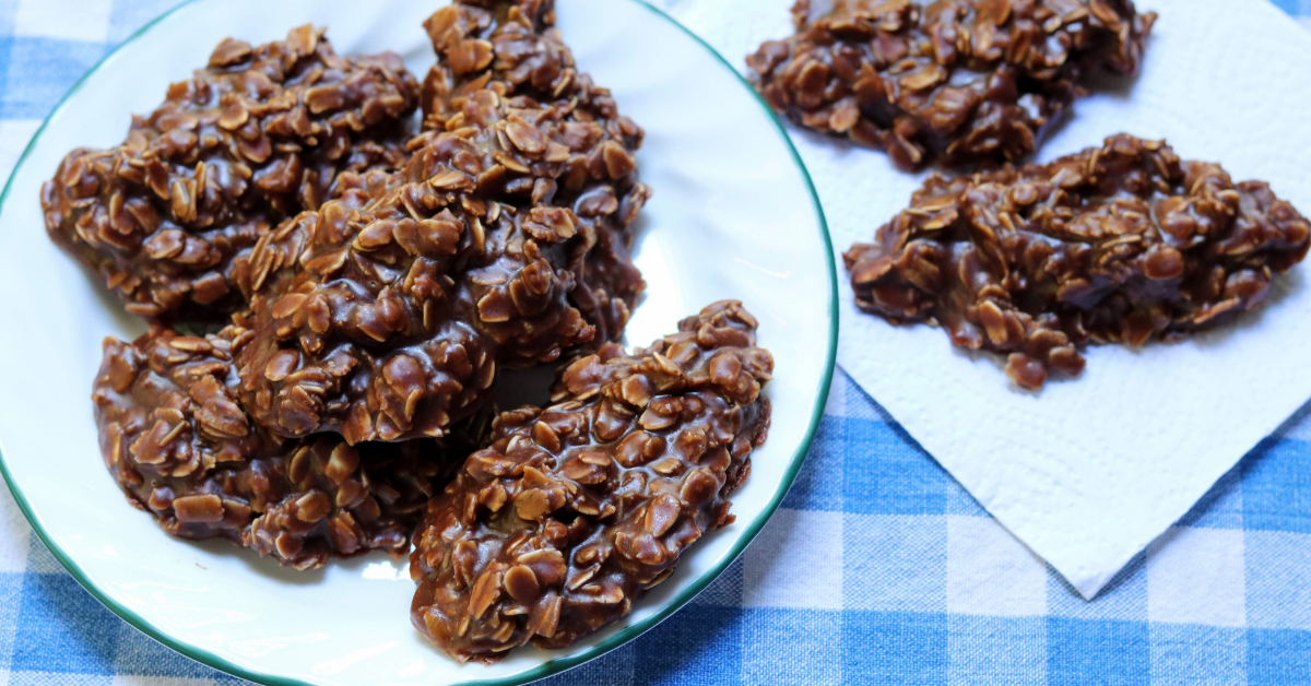 No Bake Antioxidant Chocolate Protein Cookies