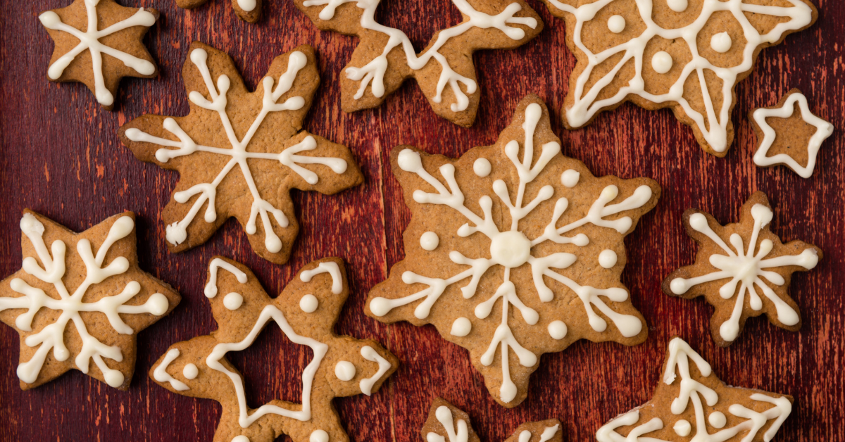 Organic Vegan Gingerbread Protein Cookies