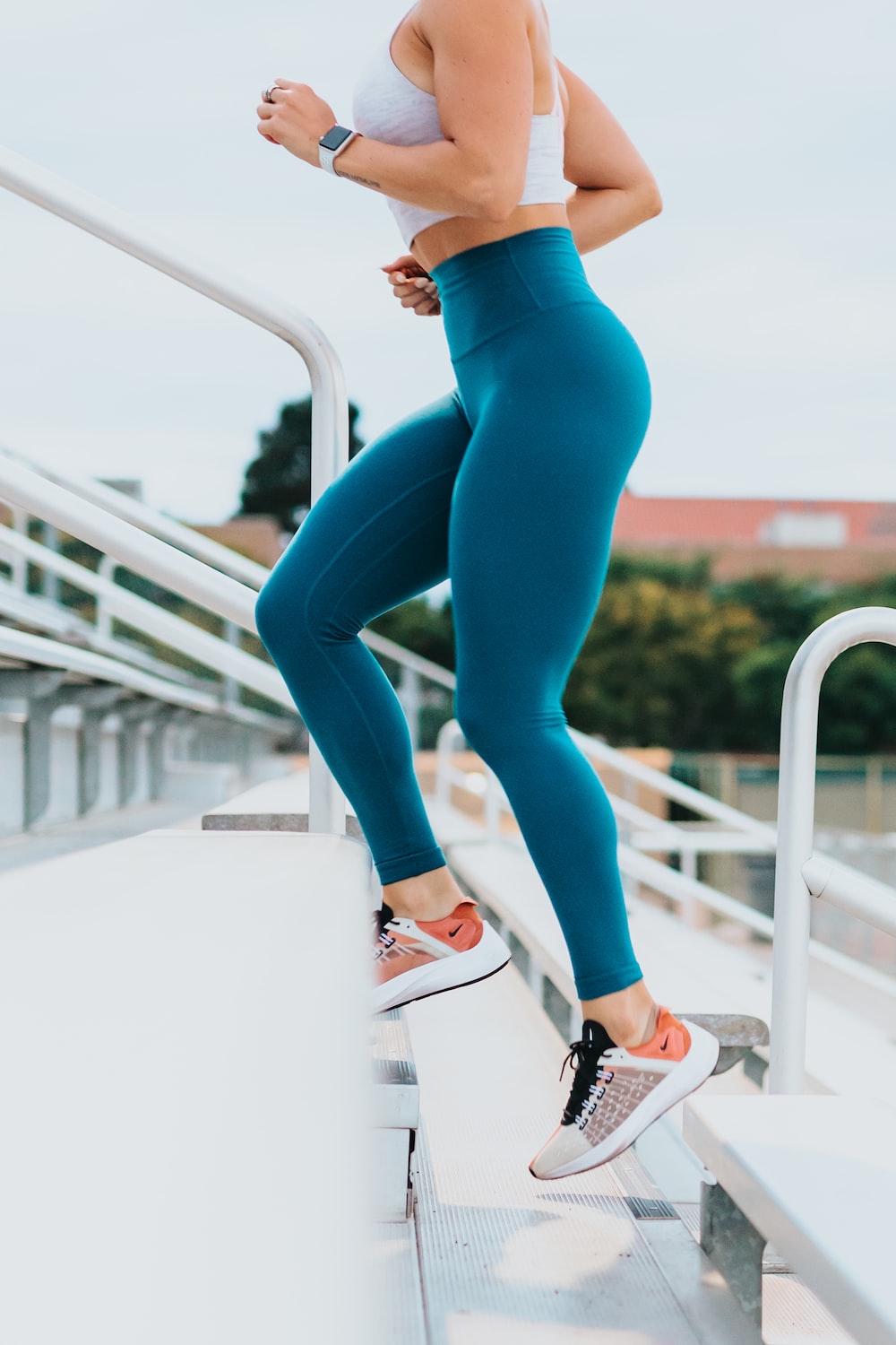 woman drinking bcaas