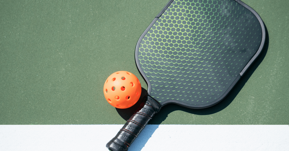 Pickleball - Racket and Ball