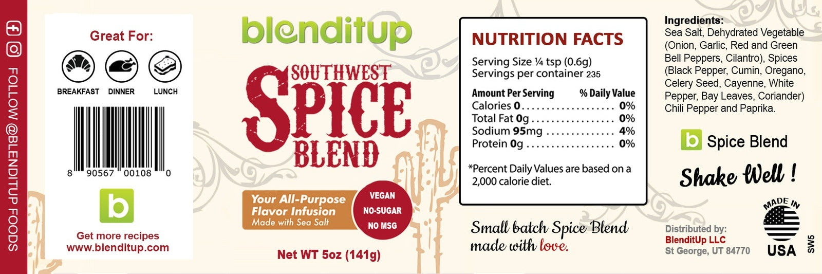 Southwest Spice Blend